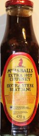 Mrs. Ball's Extra Hot Chutney - 470g