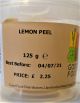 Lemon Peel - 125g