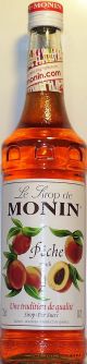 Monin Peach Syrup - 70cl